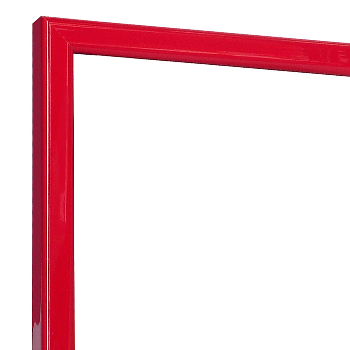 Baguette pin jointé - Largeur 14mm, Hauteur 14 - Rouge brillante - Coin