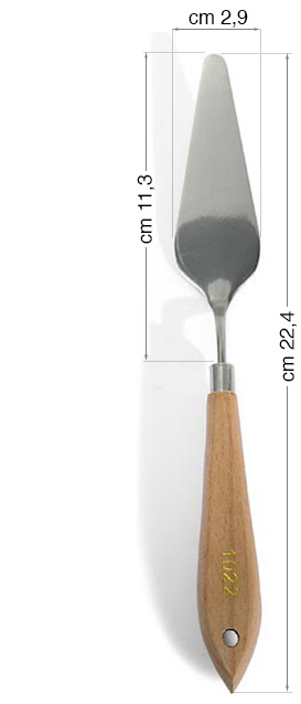 Spatule pour la peinture - modèle 1022