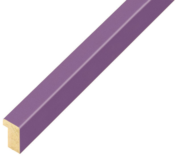 Baguette ramin larg.10mm haut.14 - violet - 10VIOLA