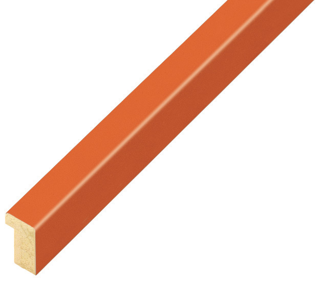 Baguette ramin larg.10mm haut.14 - citrouille