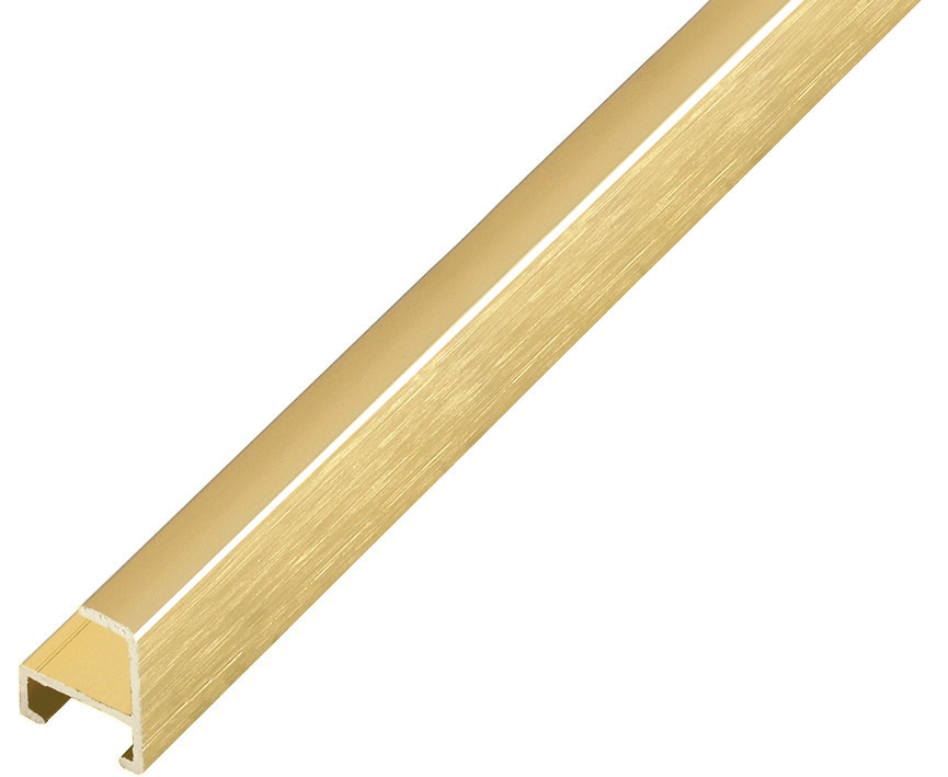 Baguette aluminium, or brillant - 1132