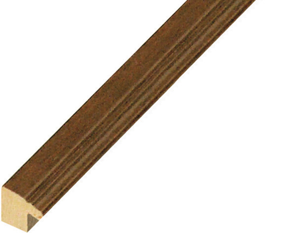 Baguette ayous, larg.15mm, haut.15mm - noyer - 115NOCE