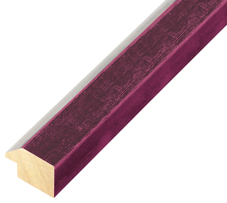 Baguette ayous, larg.28mm haut.20 - Fuchsia - 128FUCSIARG