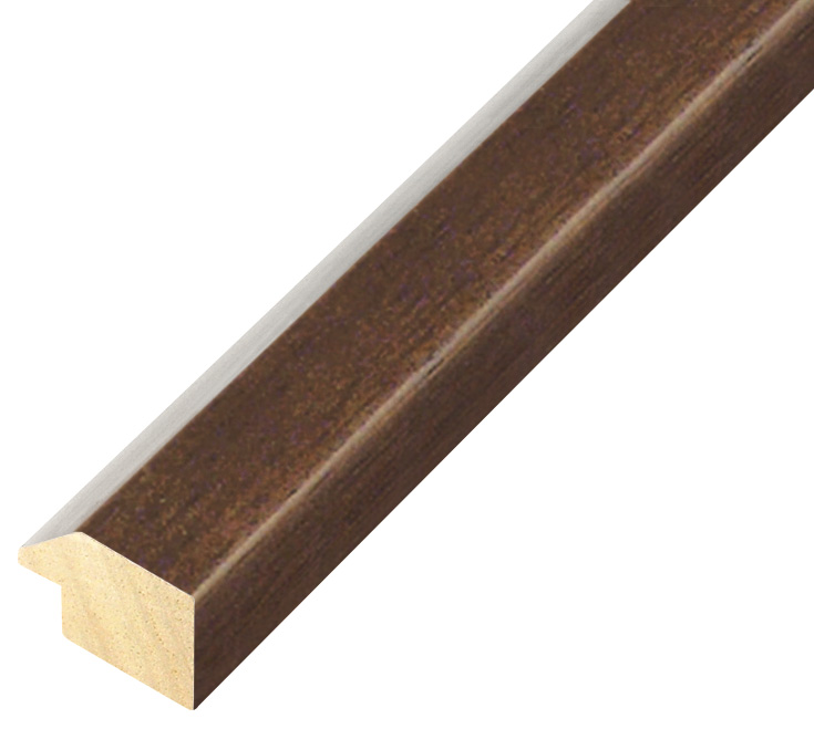 Baguette ayous, larg.28mm haut.20 - Noyer - 128NOCEARG