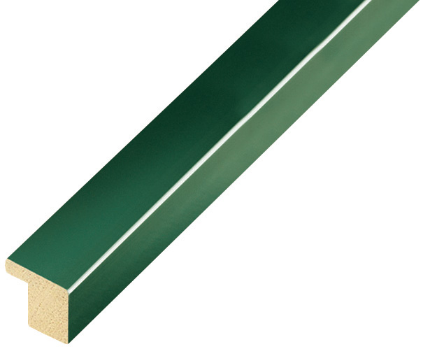 Baguette ayous, larg.15mm, haut.14mm - Vert brillant