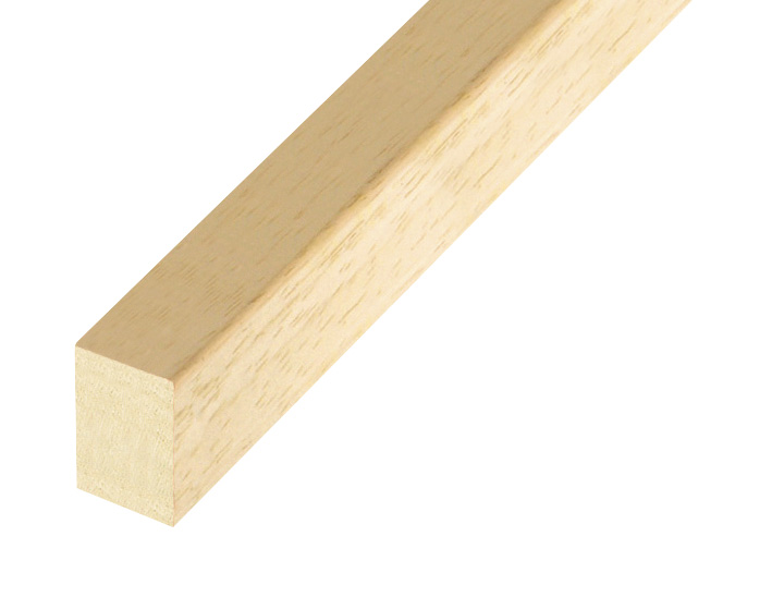 Baguettes pour châssis, ayous, 15x25mm - 1525GS