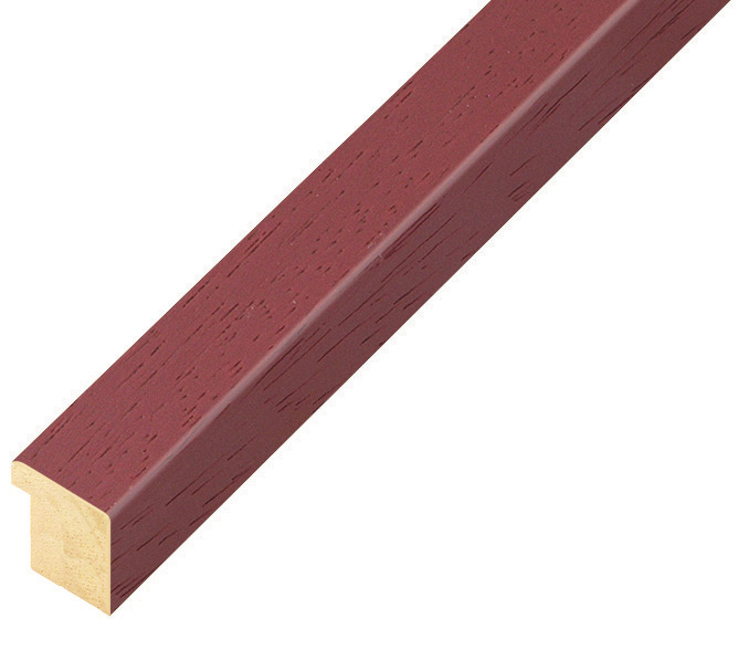 Baguette ayous, larg.15mm haut.14 - framboise - 15LAMPONE