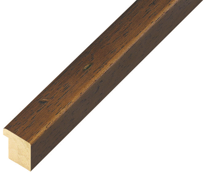Baguette ayous, larg.15mm haut.14 - antique noyer - 15NOCEANT