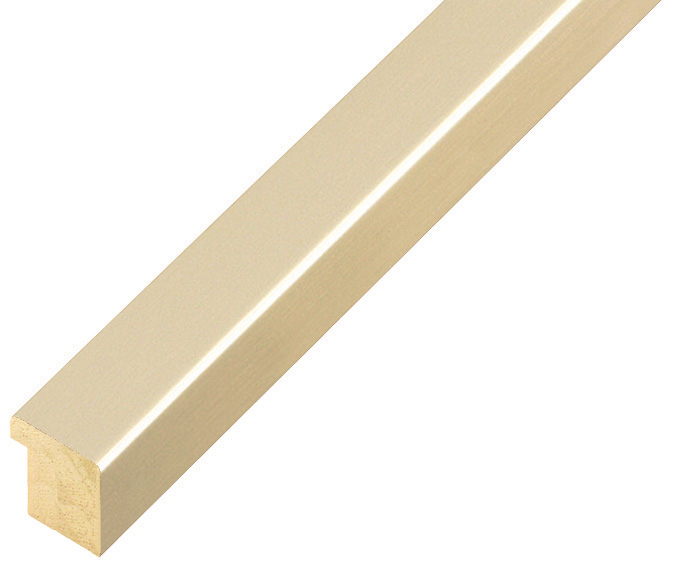 Baguette ayous, larg.15mm haut.14 - platine - 15PLATINO