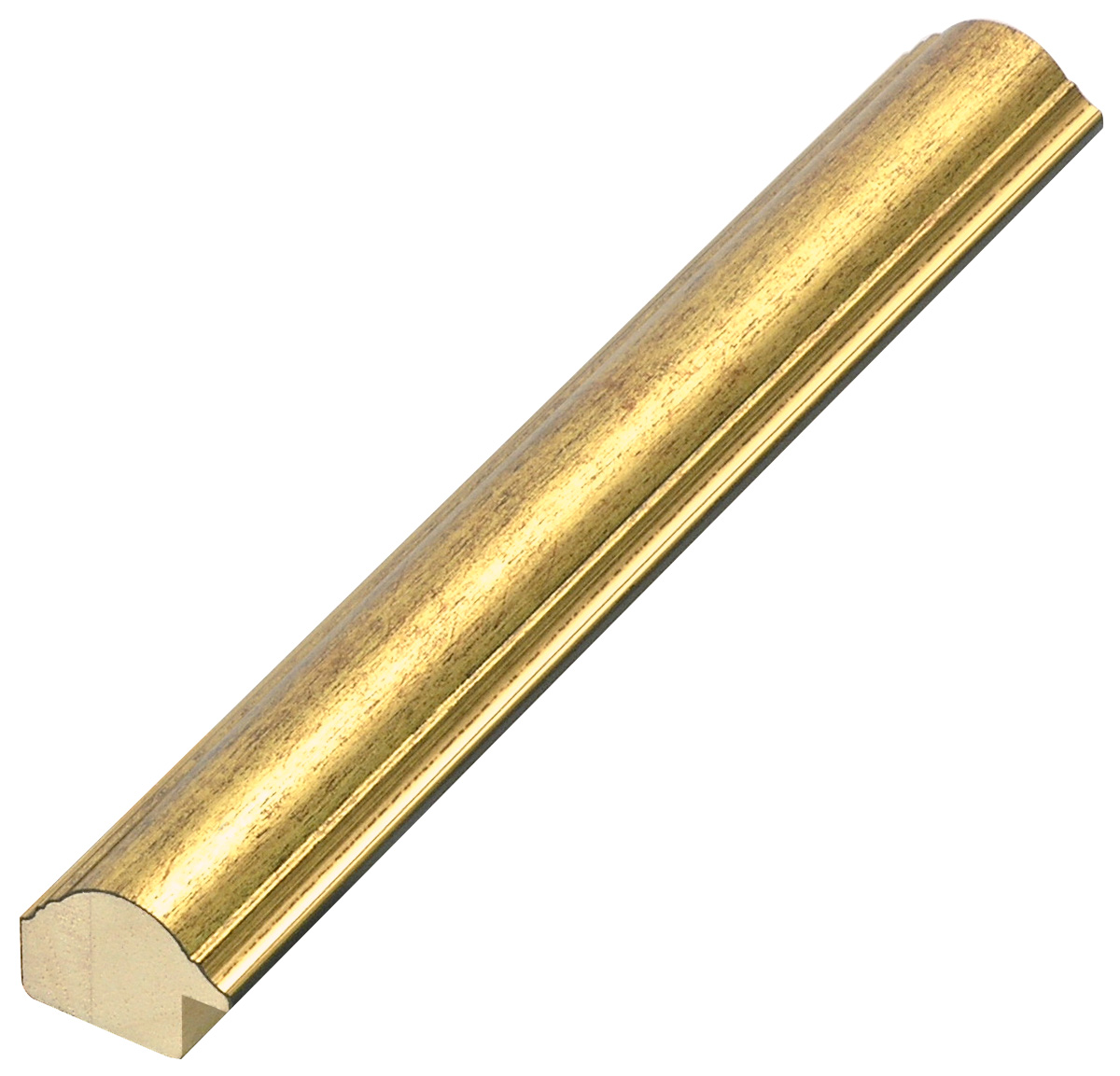 Baguette pin jointé larg.25mm, haut.19, forme arrondie - or - 166ORO