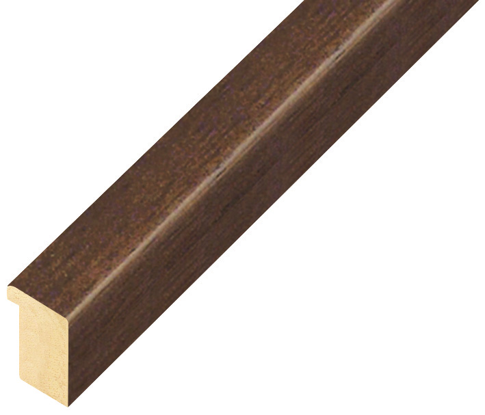 Baguette ayous, larg.15mm haut.20 - noyer - 16NOCE