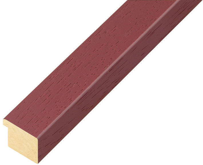 Baguette ayous, larg.20mm haut.14 - framboise - 19LAMPONE