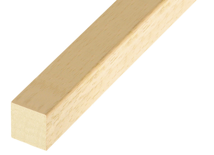 Baguettes pour châssis, ayous, 20x20mm - 2020GS