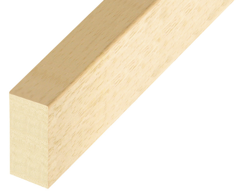 Baguettes pour châssis, tilleul brut, 20x50mm - 2050T