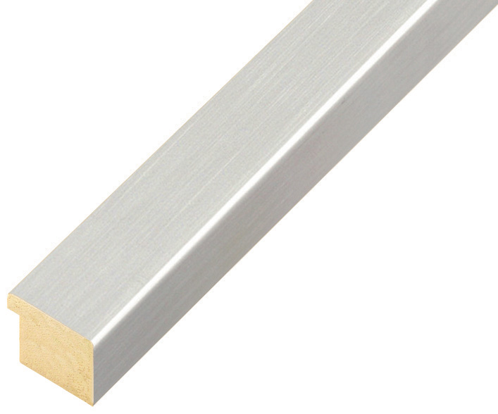 Baguette ayous - Largeur 20mm Hauteur 14 - Argent - 20ARG