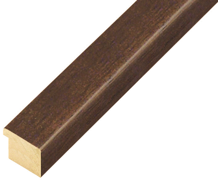 Baguette ayous, larg.20mm haut.14 - noyer - 20NOCE