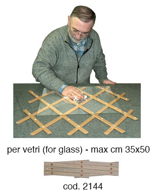 Support extensible pour le nettoyage du verre cm 35x50