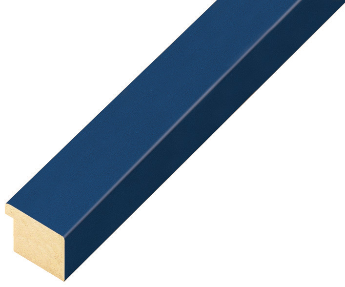 Baguette ayous, larg.20mm haut.14 - bleu