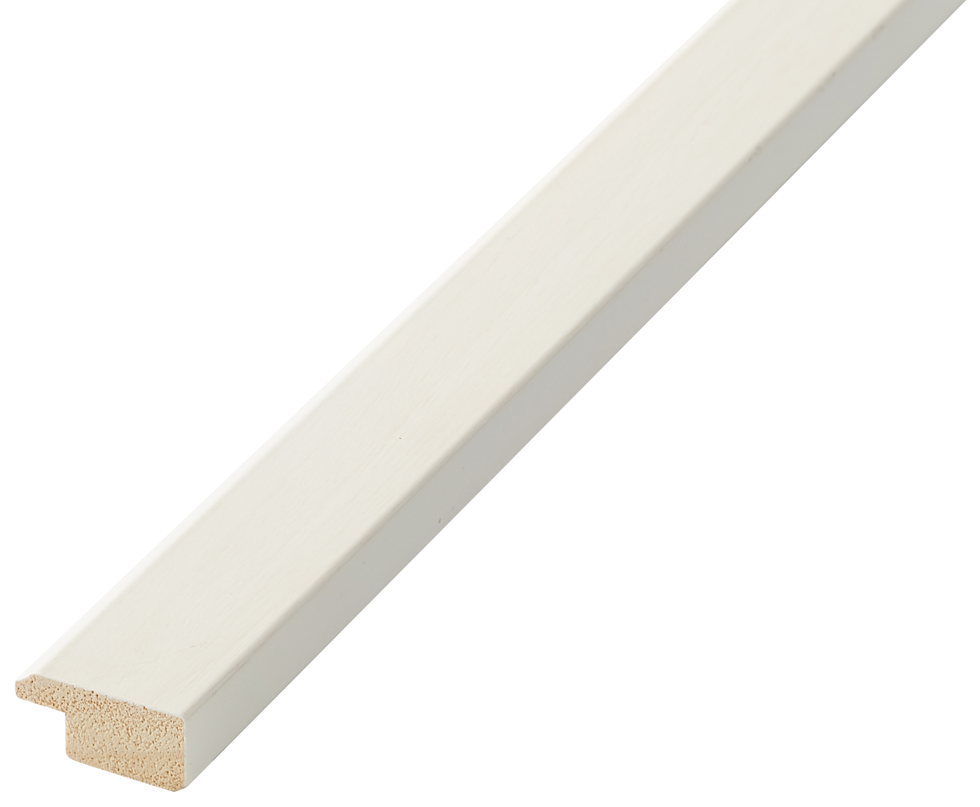 Baguette ayous jointé, larg.21mm, haut.10mm - crème