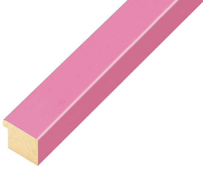 Baguette ayous, larg.20mm haut.14 - rose - 21ROSA