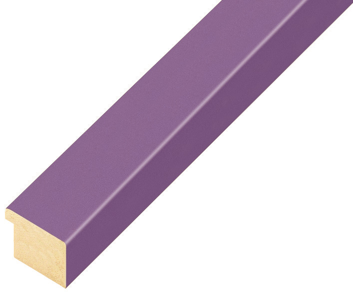 Baguette ayous, larg.20mm haut.14 - pourpre - 21VIOLA