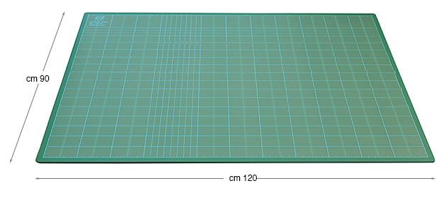 Tapis de coupe type vert - 90x120 cm