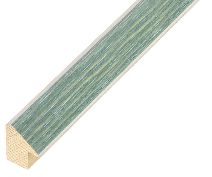 Baguette pin jointé larg.20mm, haut.15mm - couleur verte - 239VERDE