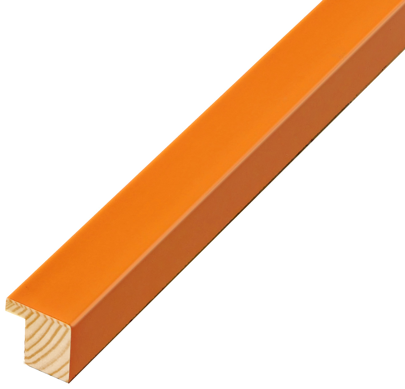 Baguette pin jointé - Largeur 20mm Hauteur 20 - Orange soleil - 26SOLE