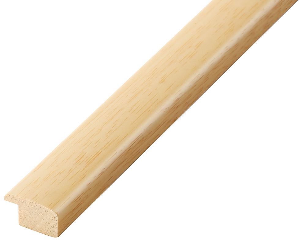 Baguette ayous, larg.23mm haut.13 - matt naturelle - 272NAT