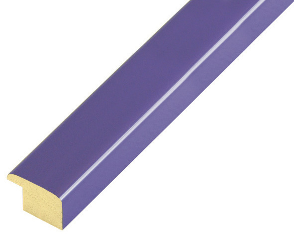 Baguette ajous, larg.23mm, finition brillant - violet