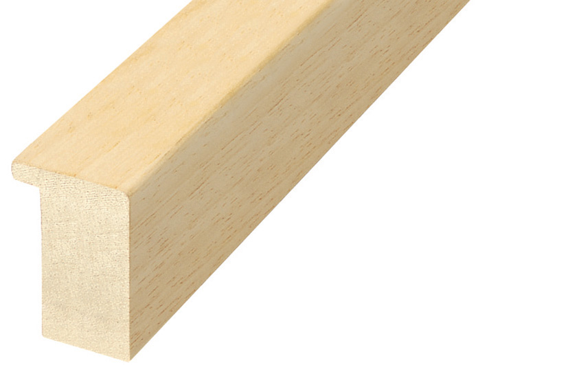 Baguette brute en tilleul, largeur 30mm, hauteur 45mm - 3045T