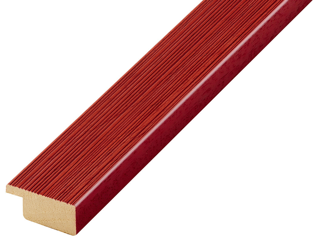 Echantillon à angle baguette 30ROSSO - C30ROSSO