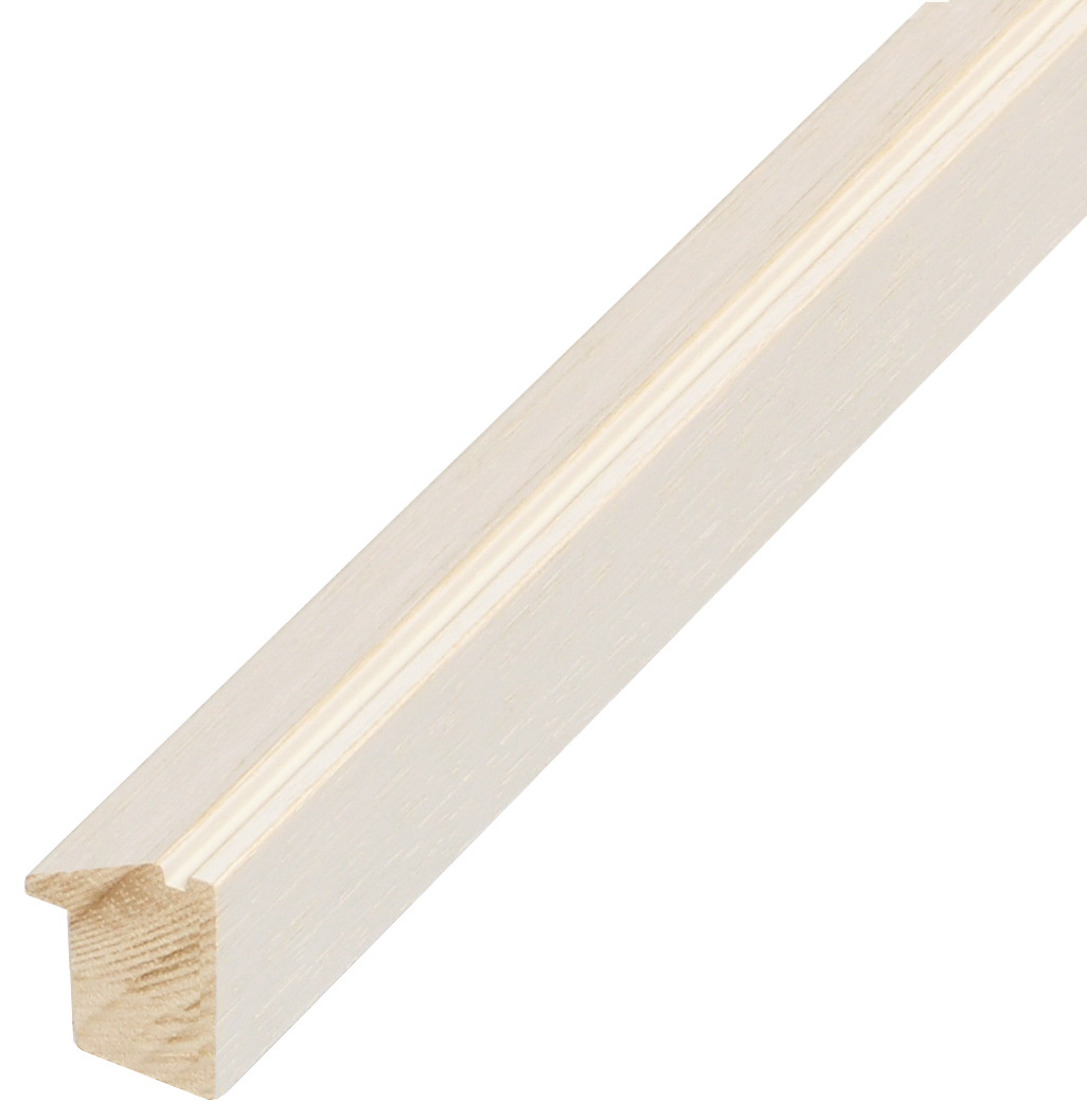 Baguette ayous larg.19mm haut.22 - couleur crème - 313CREMA