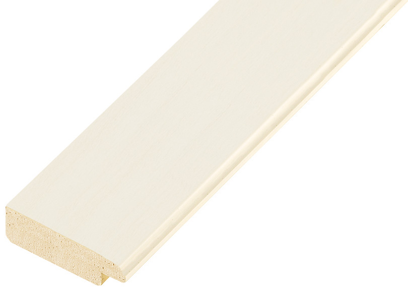 Baguette pin jointé, larg.31mm, haut.10mm - crème - 31PANNA