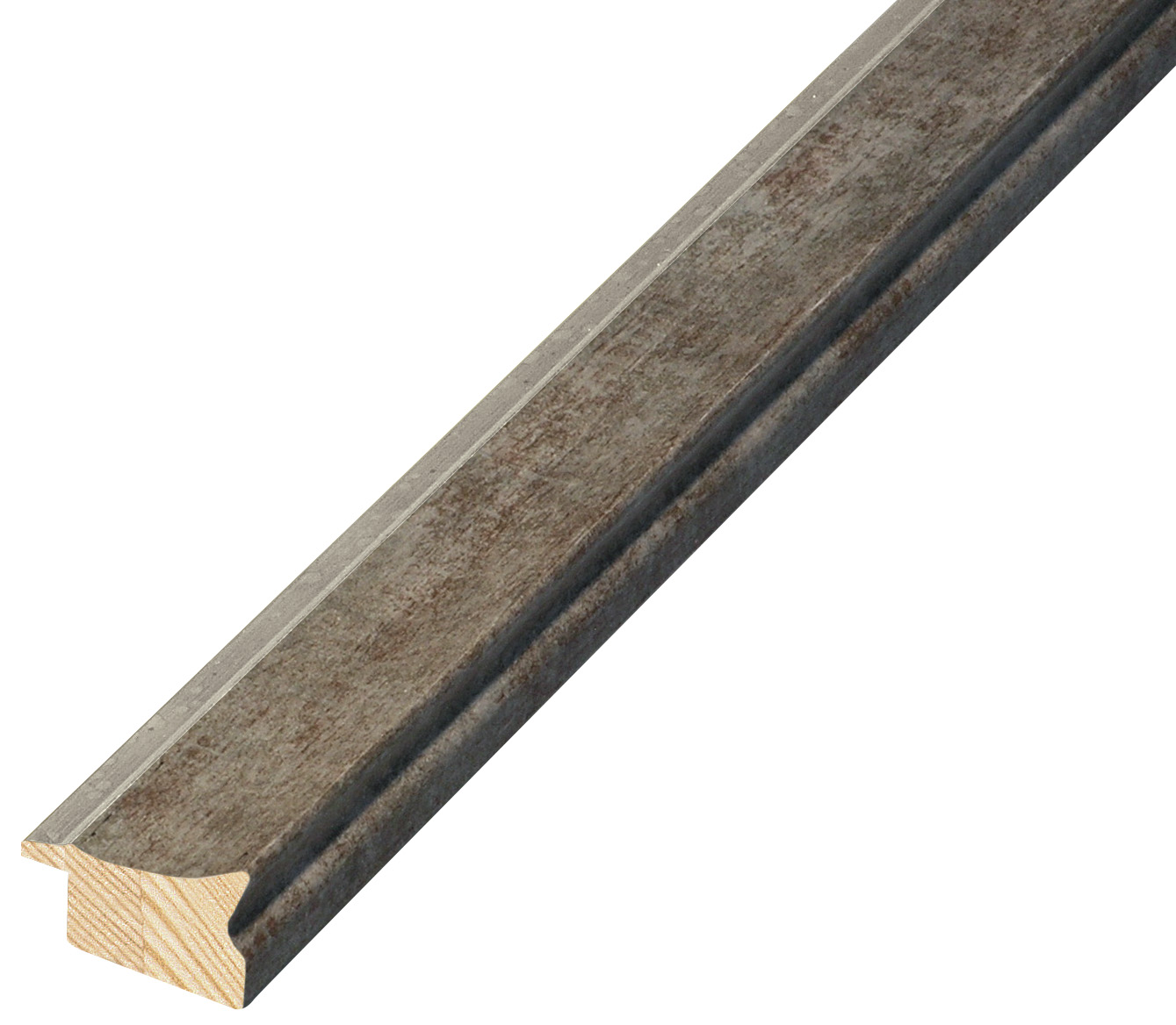 Baguette pin jointé, largeur 26mm, Hauteur 14 - Etain - 324PELTRO