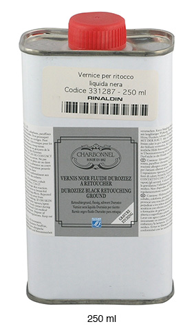 Vernis p.retouche Charbonnel liquid noir - 250 ml