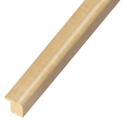 Baguette de tilleul, larg.14mm, haut.14mm - mat, naturelle - 332NAT