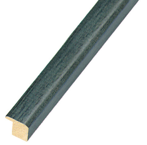 Baguette de tilleul, larg.14mm, haut.14mm - mat, verte