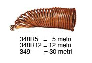 Tube à spirale extensible jusqu'à m 12