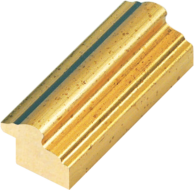 Echantillon à angle baguette 357ORO