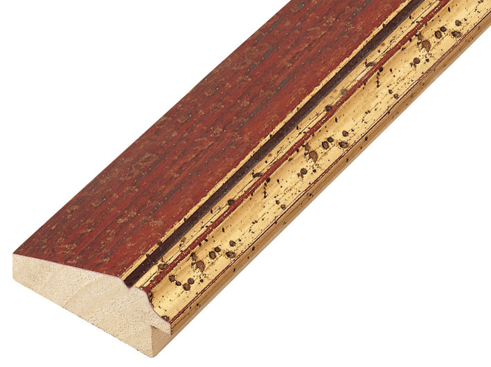 Echantillon à angle baguette 395ROSSO - C395ROSSO