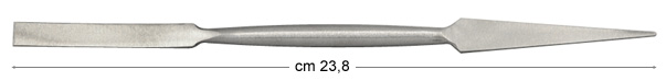 Outil pour plâtre en acier n.4075