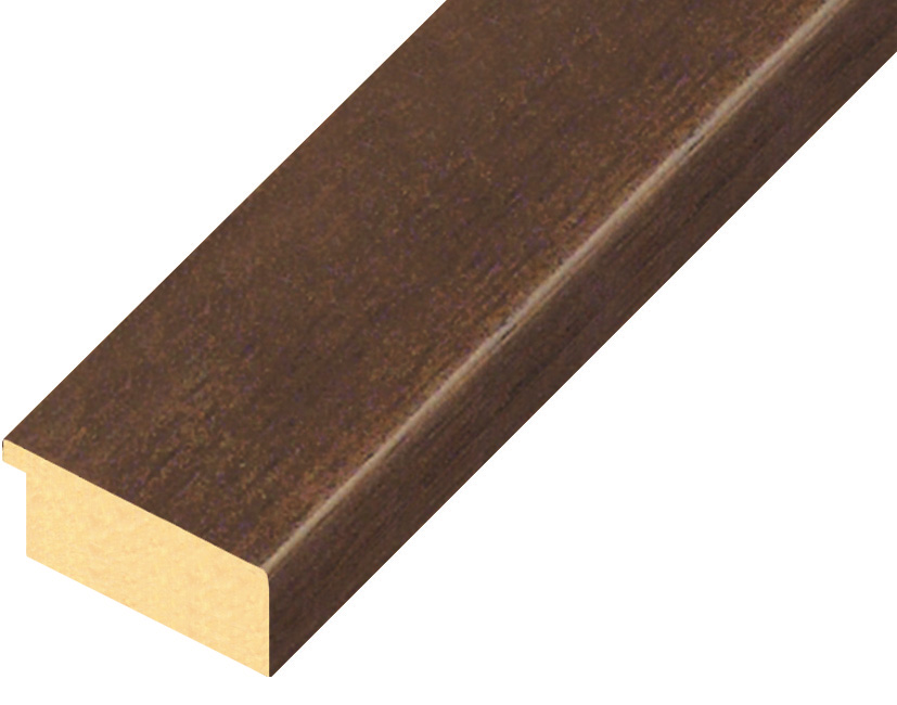 Baguette ayous, larg.40mm haut.16 - noyer - 40NOCE