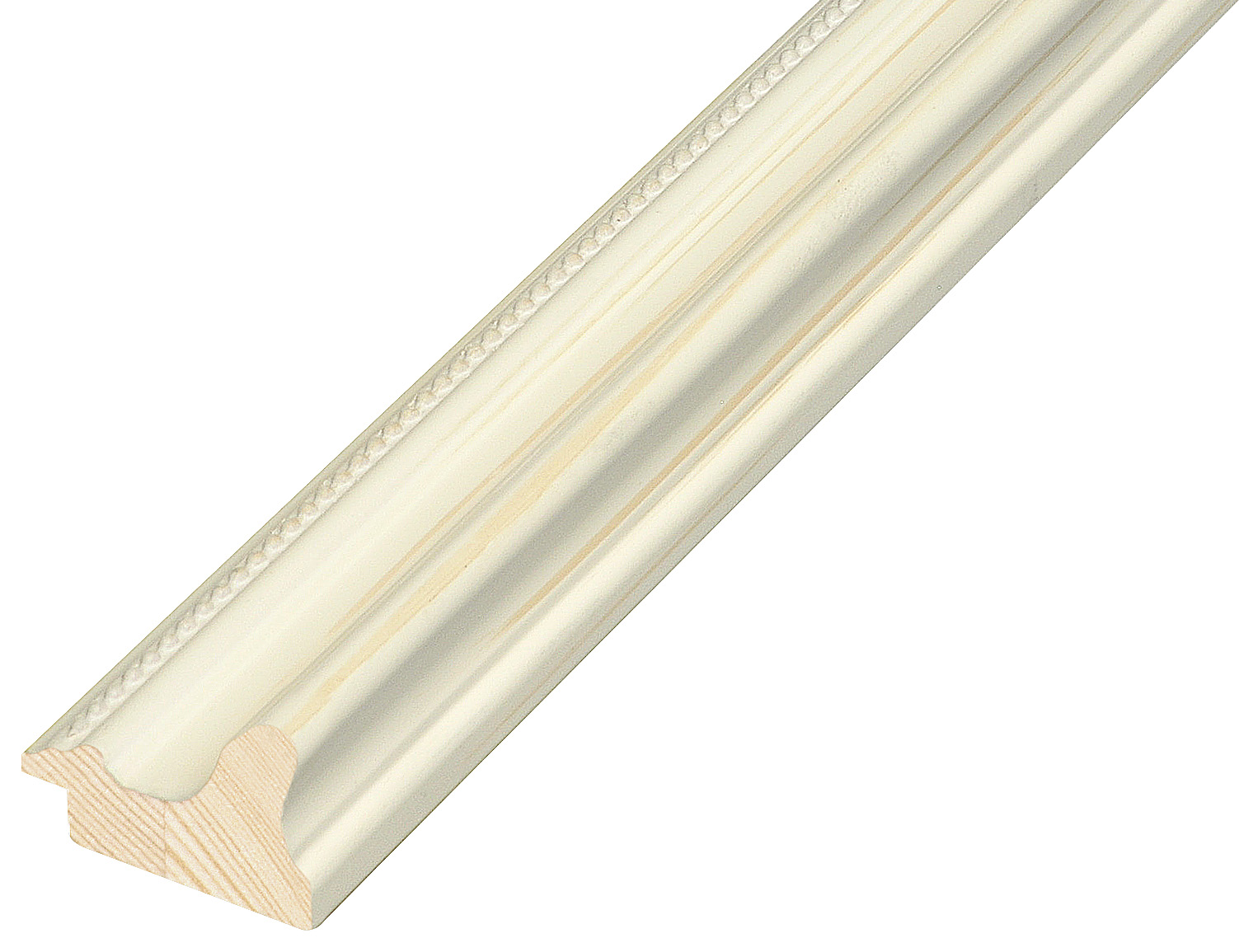 Baguette pin jointé, largeur 38mm, hauteur 26 - Crème - 416CREMA