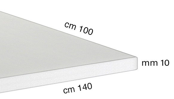 Panneaux de carton plume 10 mm, cm 100x140