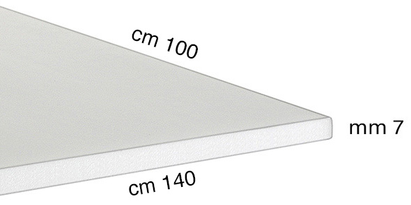 Panneaux de carton plume 7 mm, cm 100x140