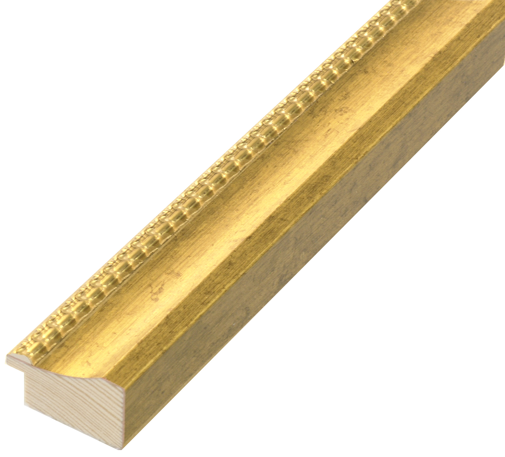 Echantillon à angle baguette 451ORO