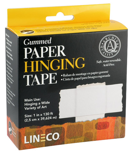 Bande papier gommé  acid-free mm25x40m