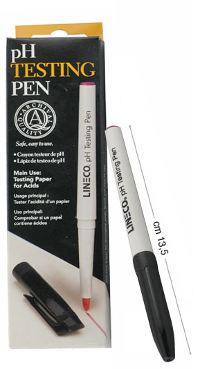 Testing Pen pour vérifier l'acidité du papier