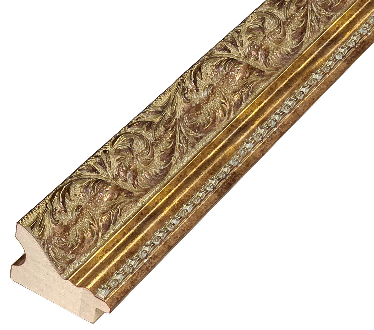 Baguette pin jointé - Largeur 66mm Hauteur 32 - Or - 464ORO